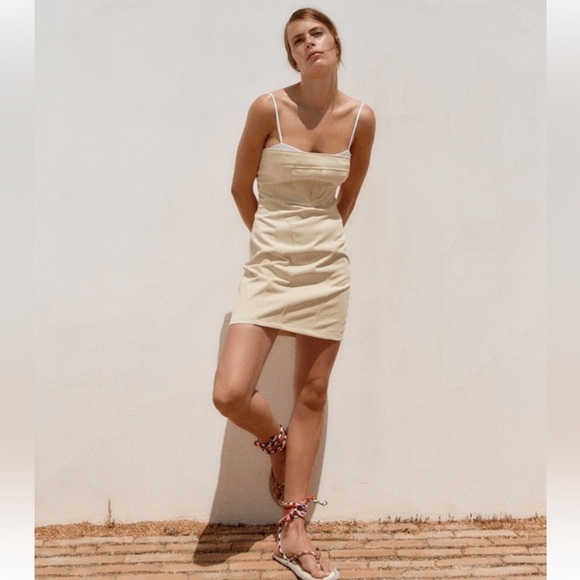 Zara Dresses & Skirts - ZARA COMBINATION SHORT DRESS NWT